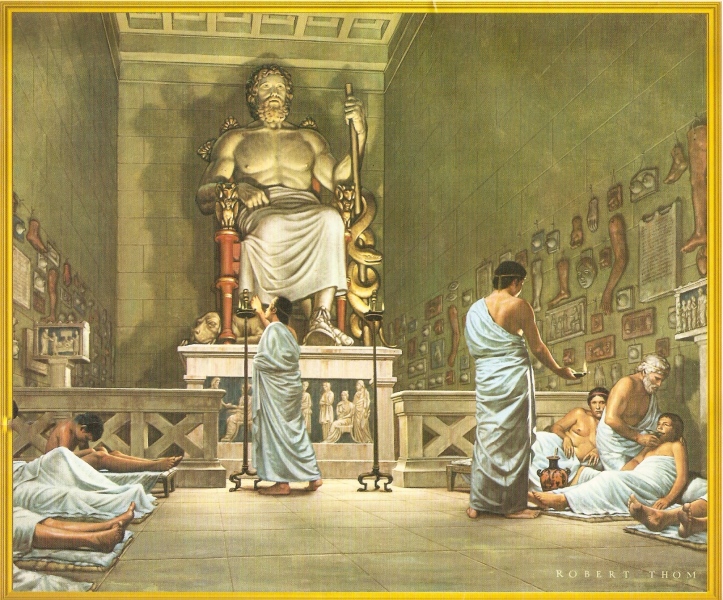 The temple of Asklepios
